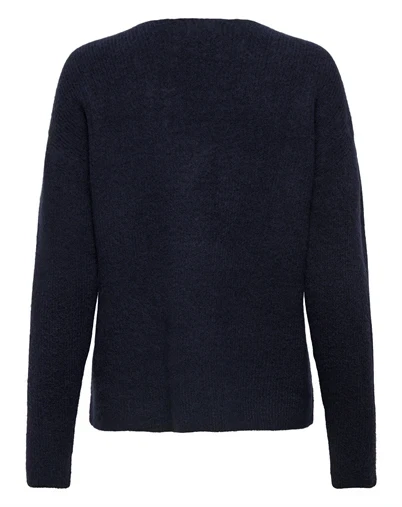 Only - Camilla V-Neck Strik - Night Sky